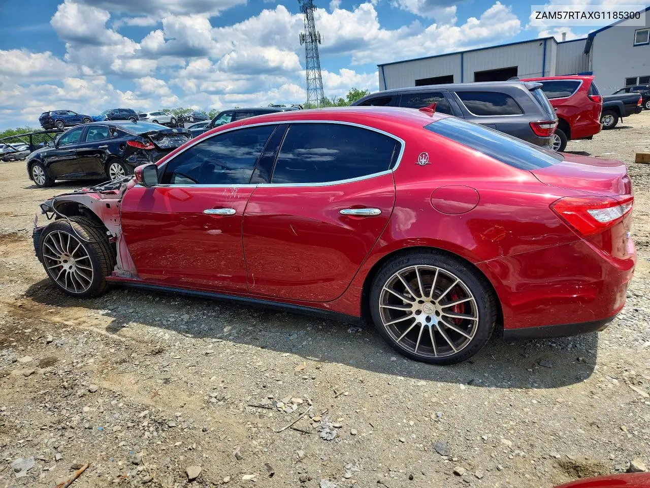 2016 Maserati Ghibli S VIN: ZAM57RTAXG1185300 Lot: 58768296