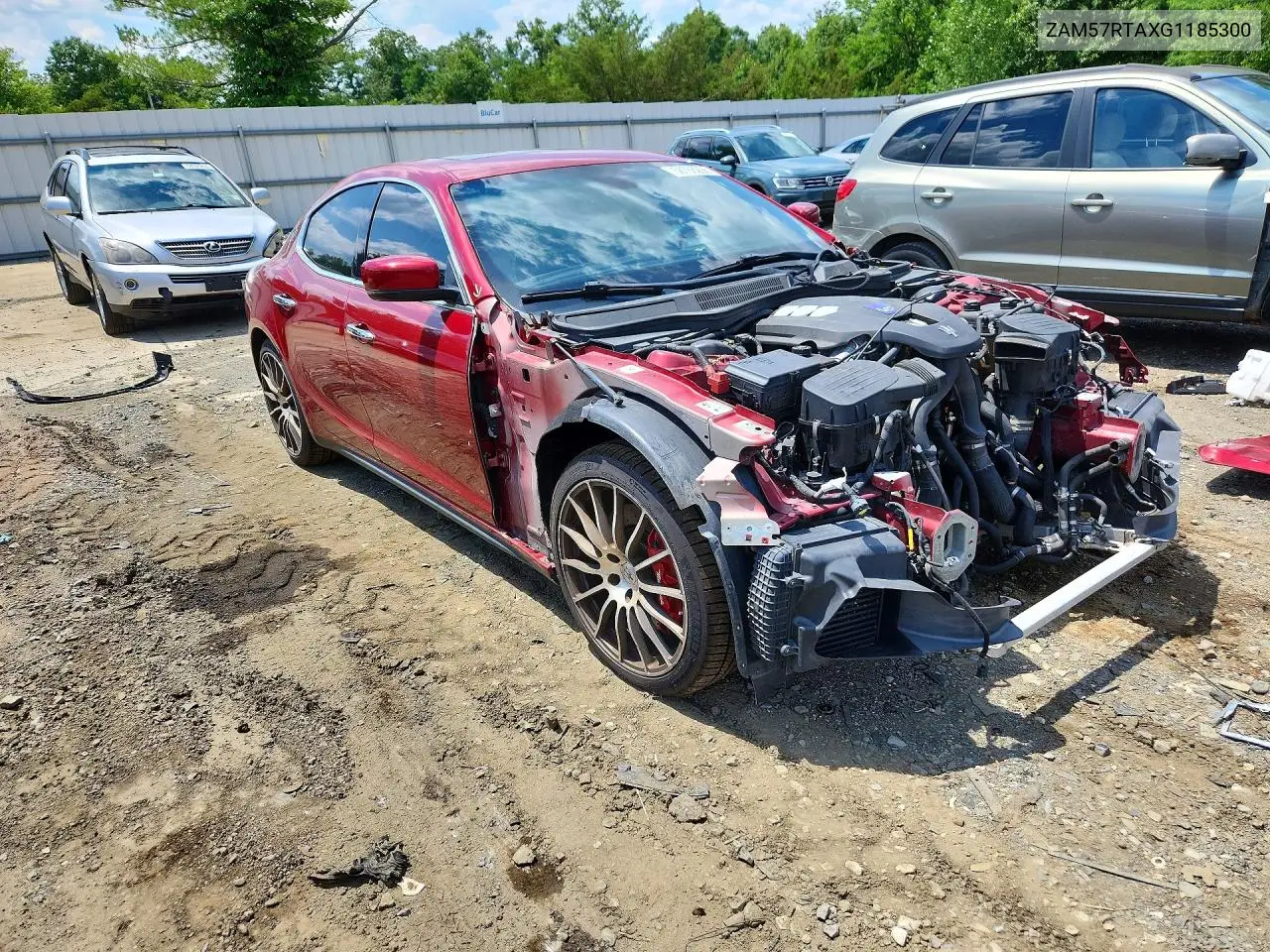 2016 Maserati Ghibli S VIN: ZAM57RTAXG1185300 Lot: 58768296