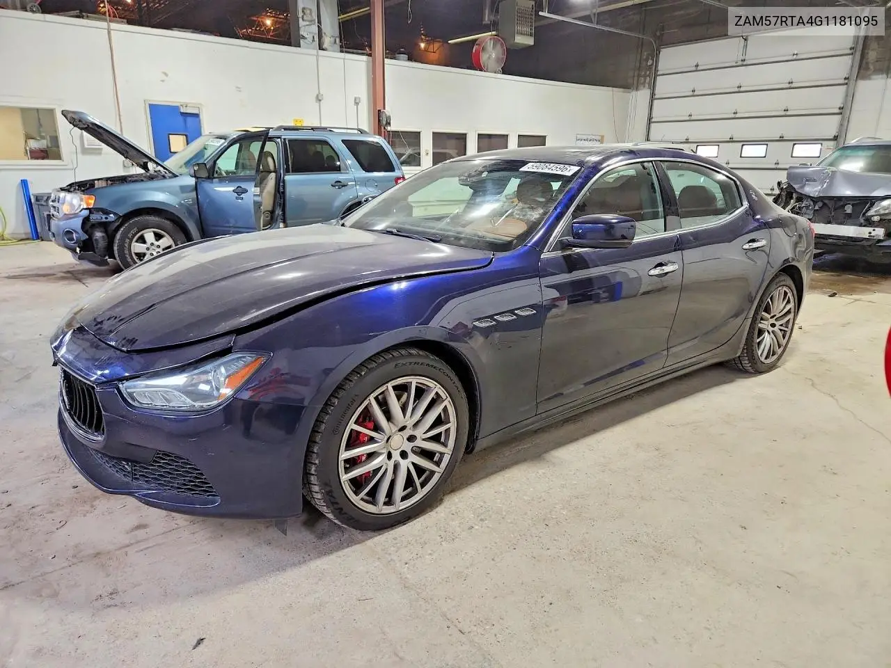 2016 Maserati Ghibli S VIN: ZAM57RTA4G1181095 Lot: 59084596