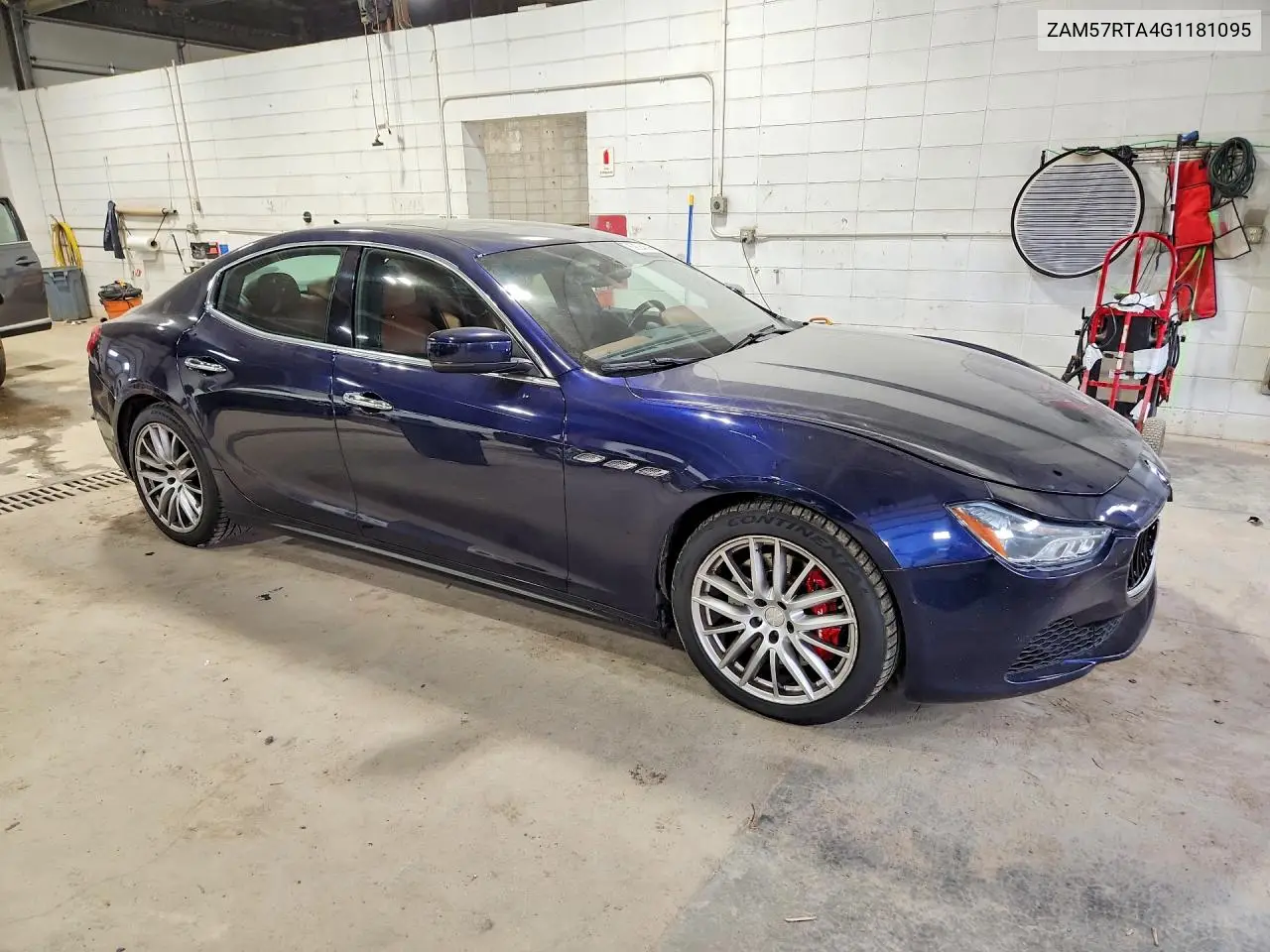 2016 Maserati Ghibli S VIN: ZAM57RTA4G1181095 Lot: 59084596