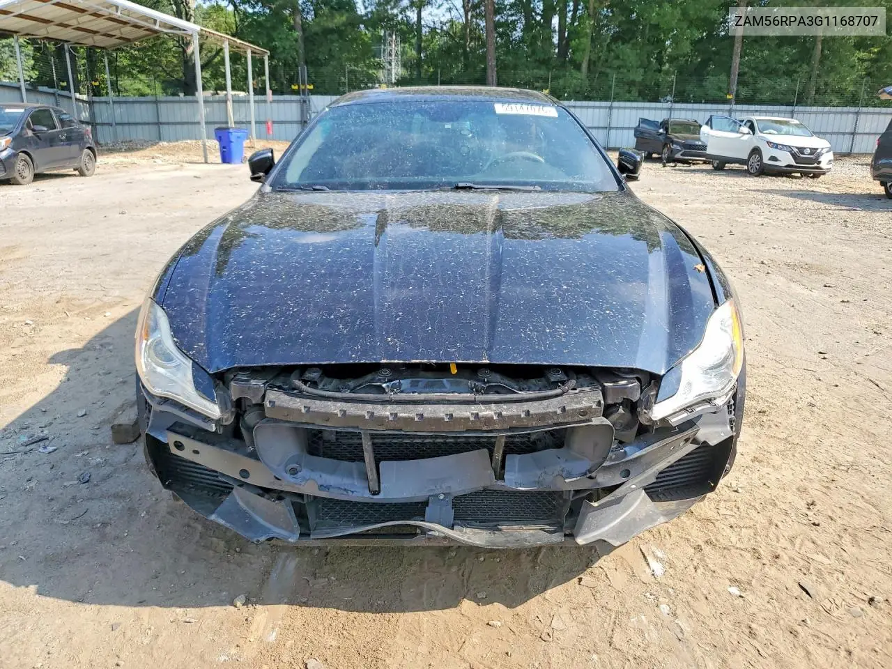 2016 Maserati Quattroporte S VIN: ZAM56RPA3G1168707 Lot: 59147076