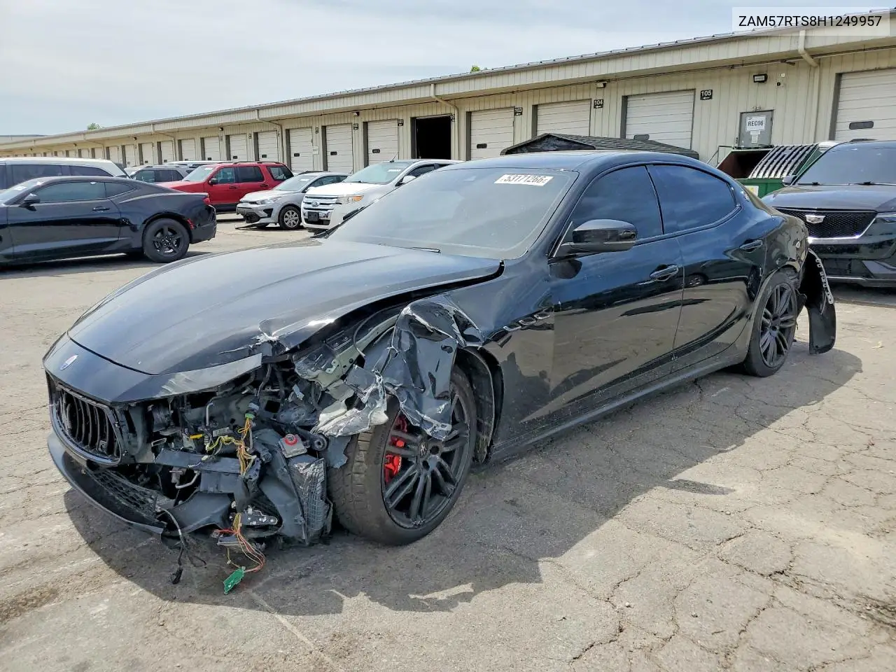 2017 Maserati Ghibli Q4 VIN: ZAM57RTS8H1249957 Lot: 53171266