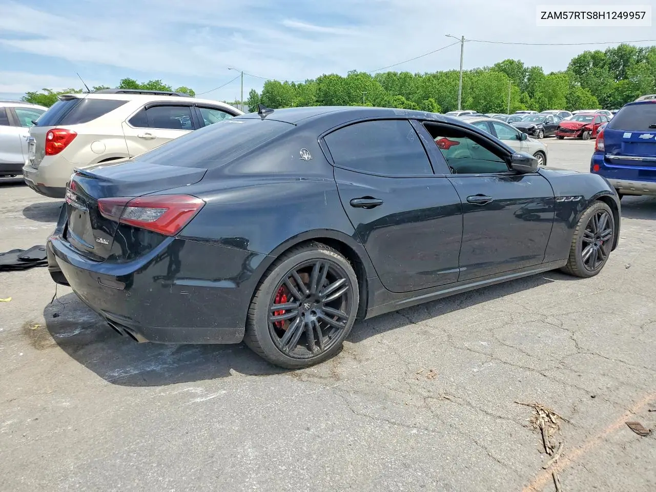 2017 Maserati Ghibli Q4 VIN: ZAM57RTS8H1249957 Lot: 53171266
