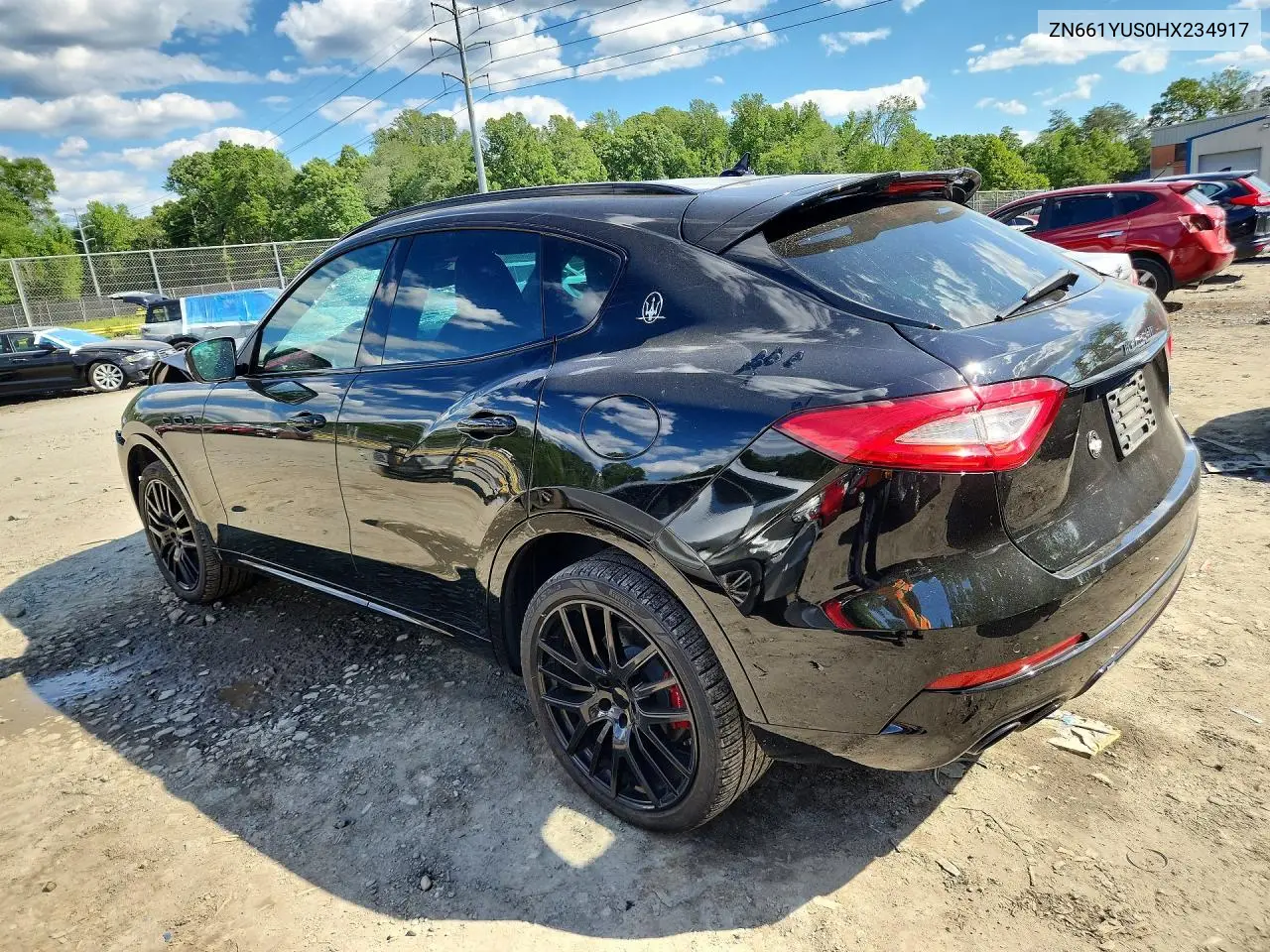 2017 Maserati Levante S Sport VIN: ZN661YUS0HX234917 Lot: 55452156