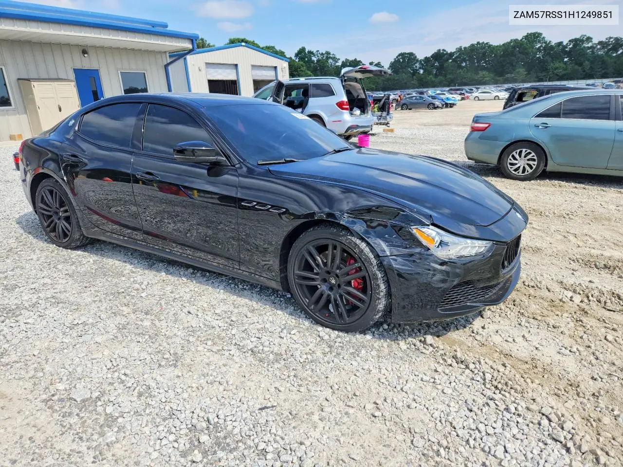 2017 Maserati Ghibli S VIN: ZAM57RSS1H1249851 Lot: 55742996
