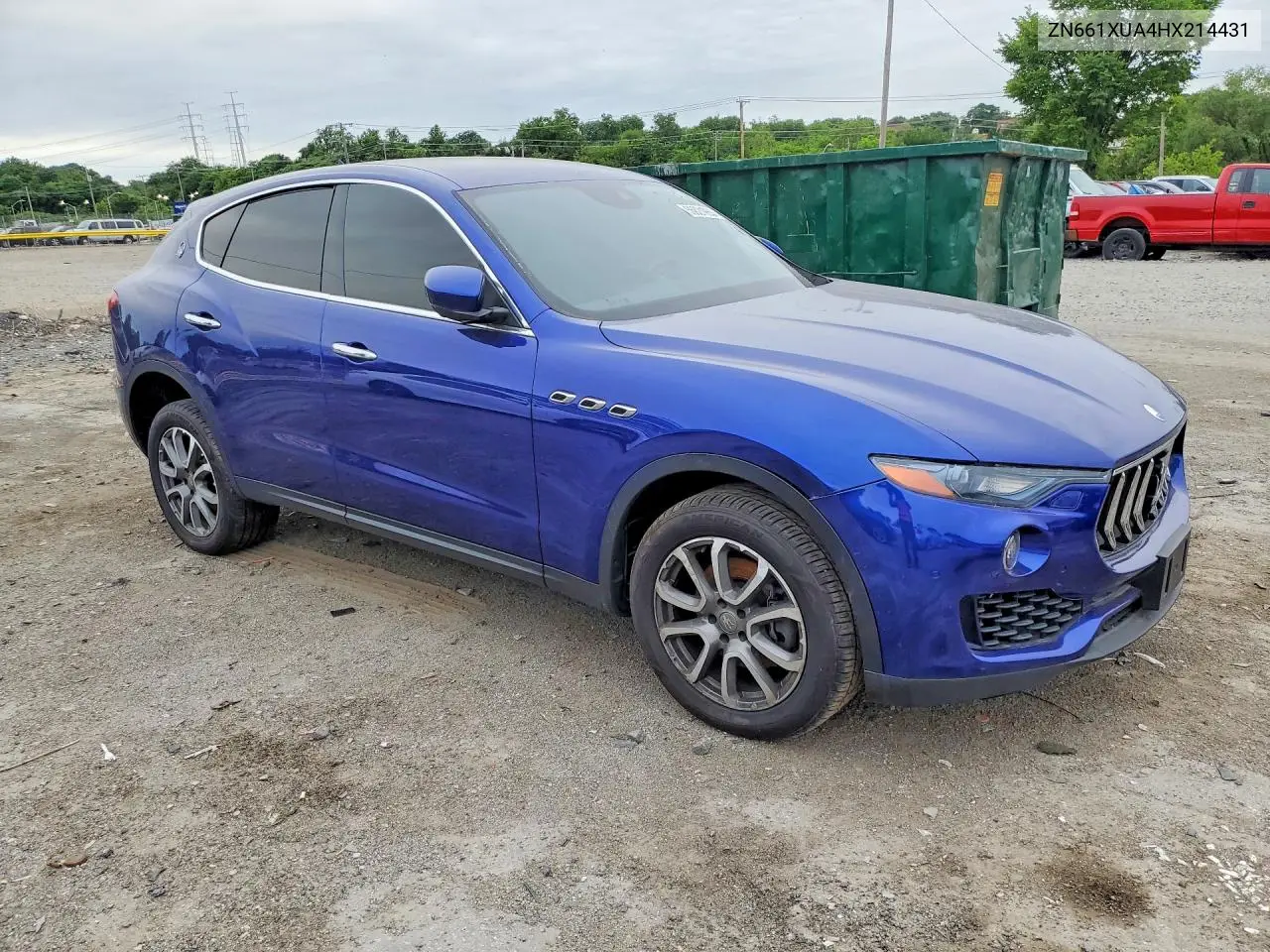 2017 Maserati Levante VIN: ZN661XUA4HX214431 Lot: 56621986