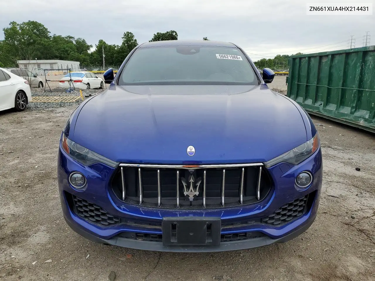 2017 Maserati Levante VIN: ZN661XUA4HX214431 Lot: 56621986