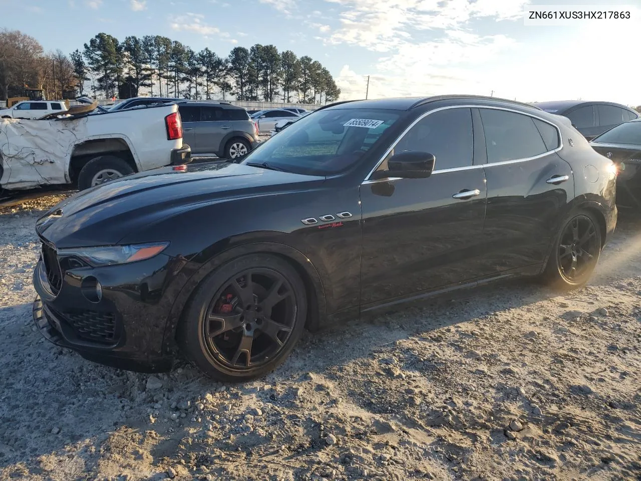 2017 Maserati Levante Sport VIN: ZN661XUS3HX217863 Lot: 85509014