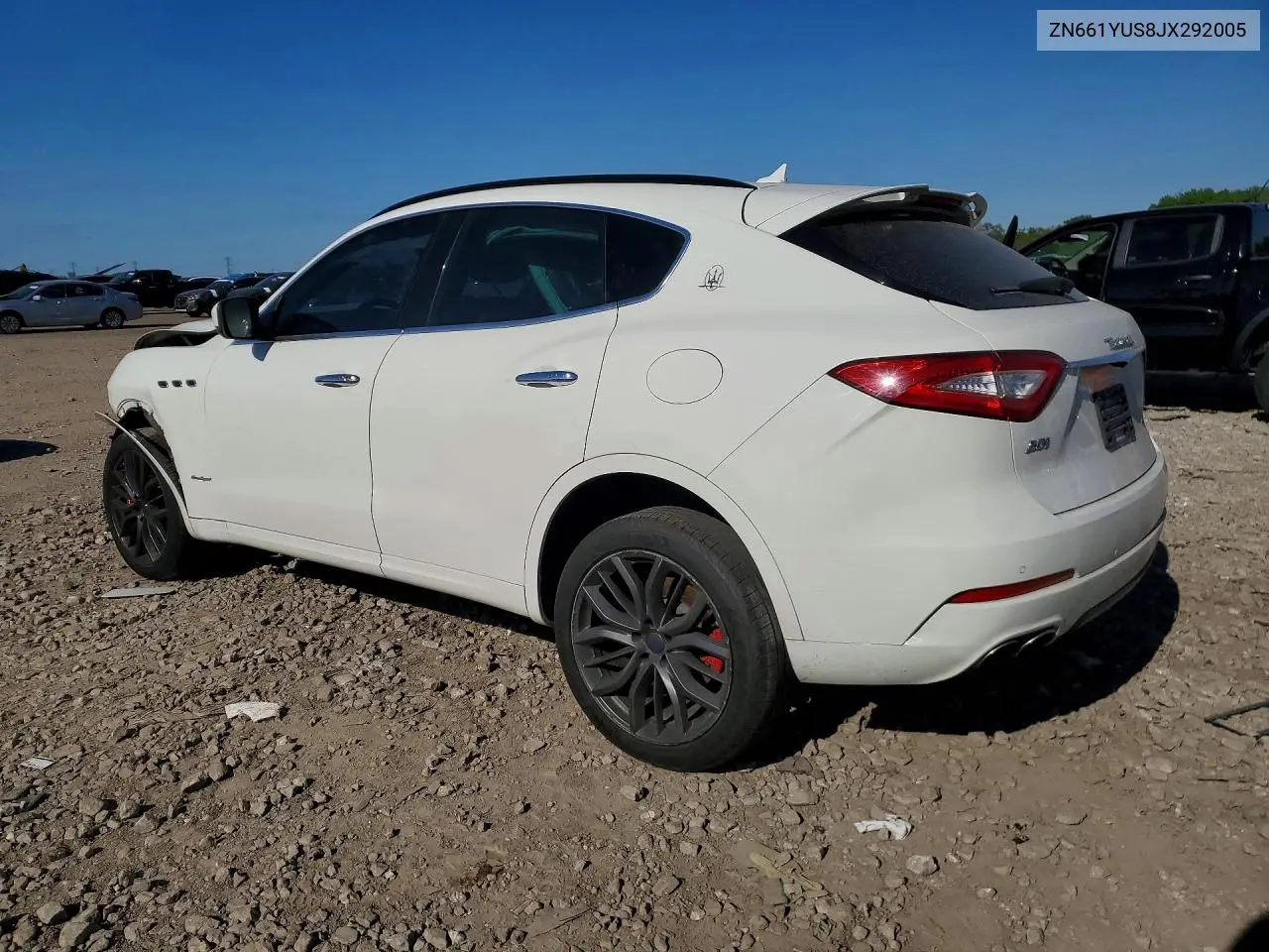 2018 Maserati Levante S Sport VIN: ZN661YUS8JX292005 Lot: 52949316
