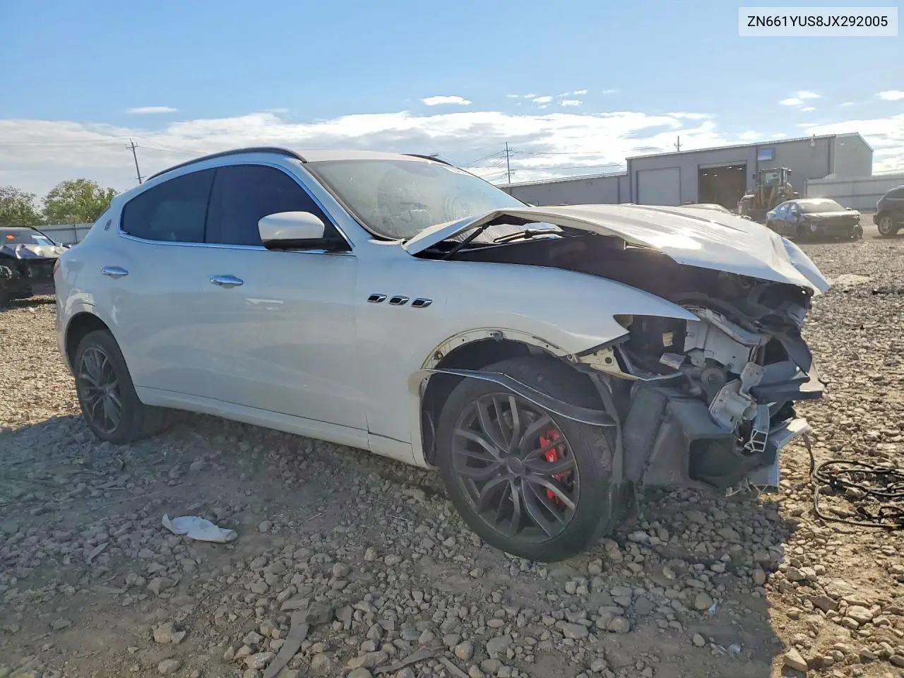 2018 Maserati Levante S Sport VIN: ZN661YUS8JX292005 Lot: 52949316