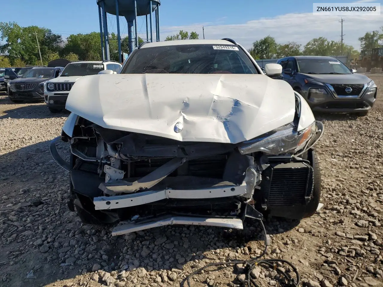 2018 Maserati Levante S Sport VIN: ZN661YUS8JX292005 Lot: 52949316