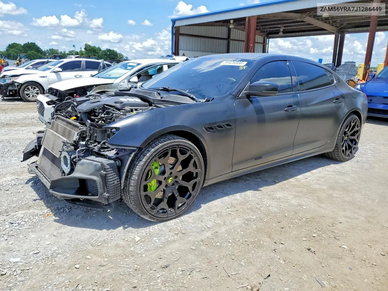2018 Maserati Quattroporte S VIN: ZAM56YRA7J1286449 Lot: 54426586