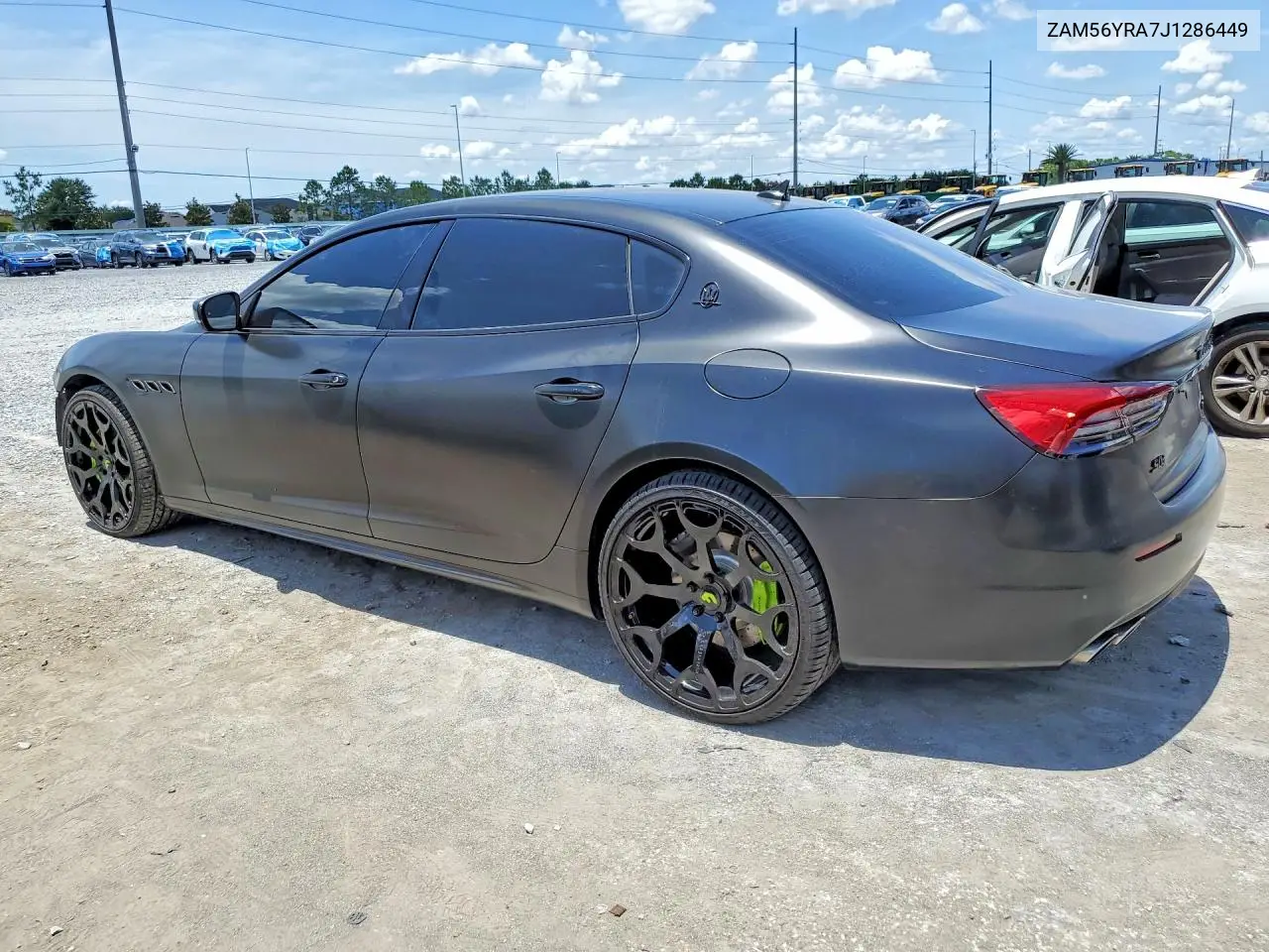 2018 Maserati Quattroporte S VIN: ZAM56YRA7J1286449 Lot: 54426586