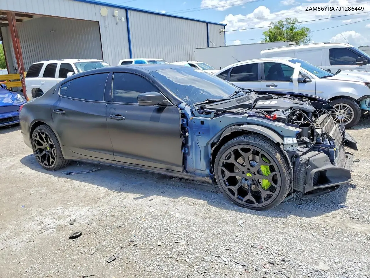2018 Maserati Quattroporte S VIN: ZAM56YRA7J1286449 Lot: 54426586