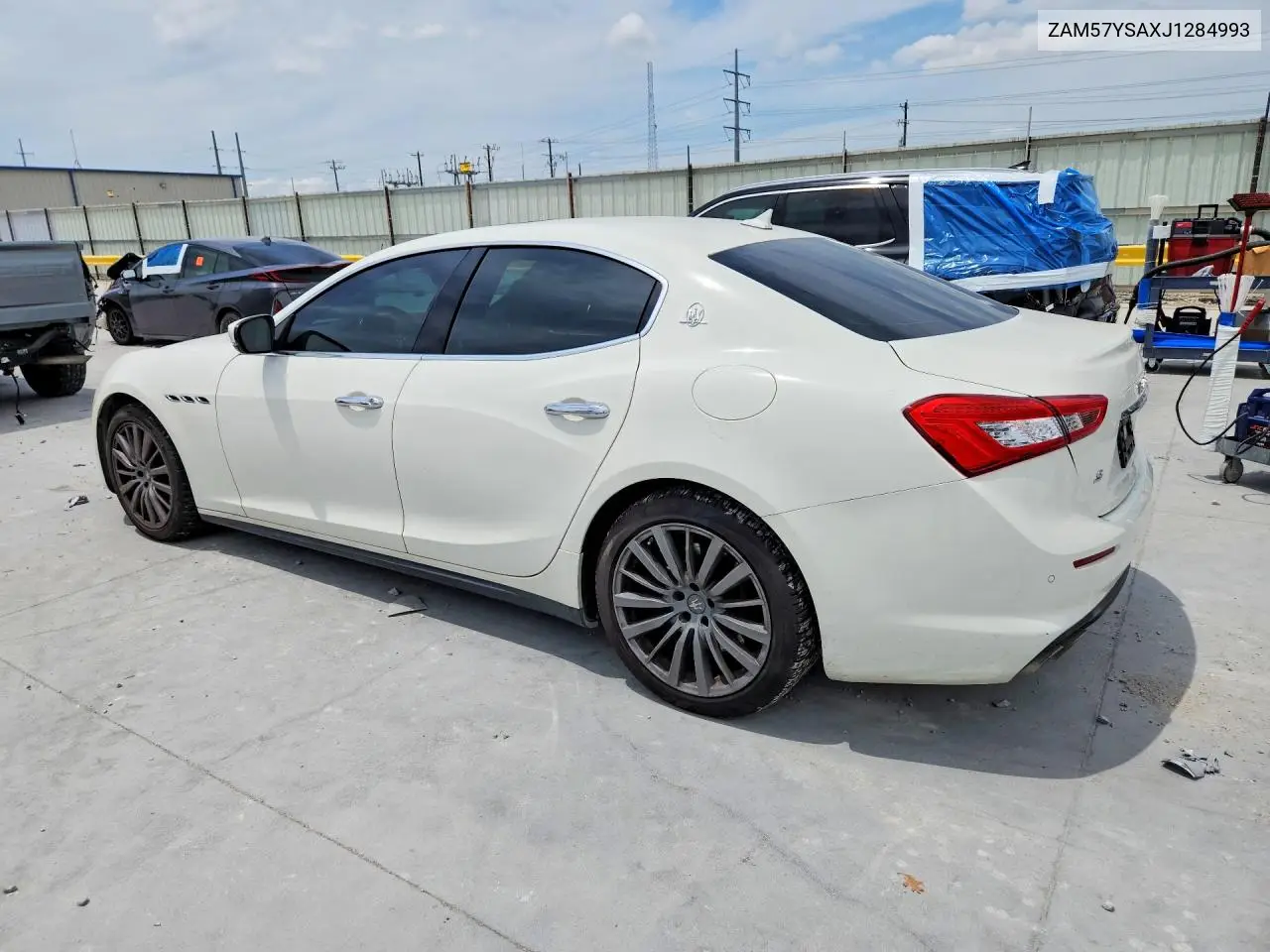 2018 Maserati Ghibli S VIN: ZAM57YSAXJ1284993 Lot: 55122566