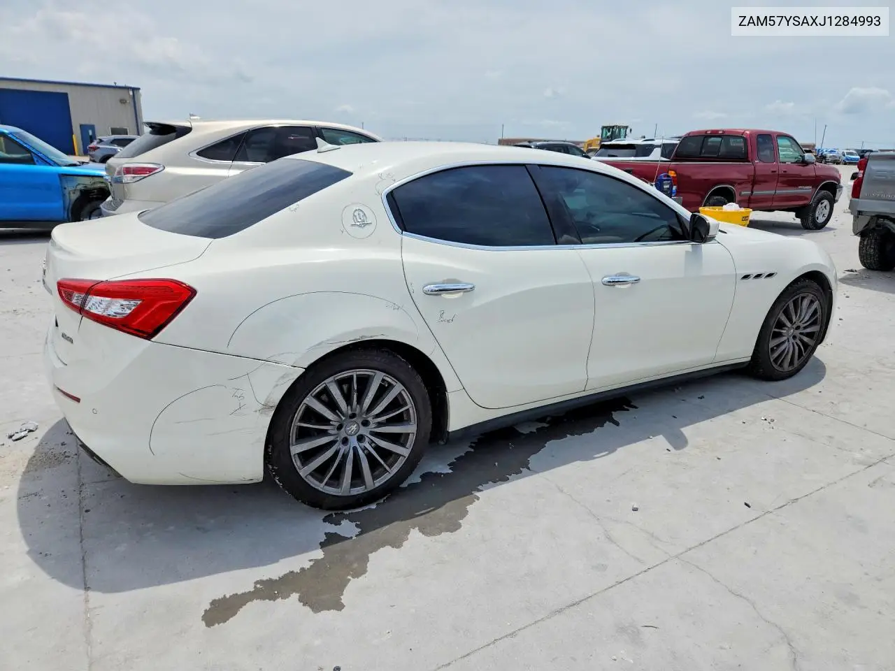 2018 Maserati Ghibli S VIN: ZAM57YSAXJ1284993 Lot: 55122566