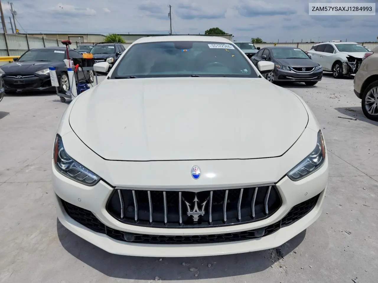 2018 Maserati Ghibli S VIN: ZAM57YSAXJ1284993 Lot: 55122566