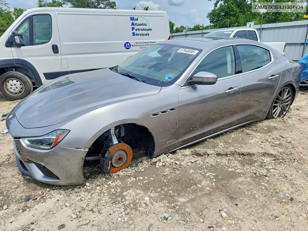 2018 Maserati Ghibli Sport VIN: ZAM57XSS4J1304934 Lot: 57940696