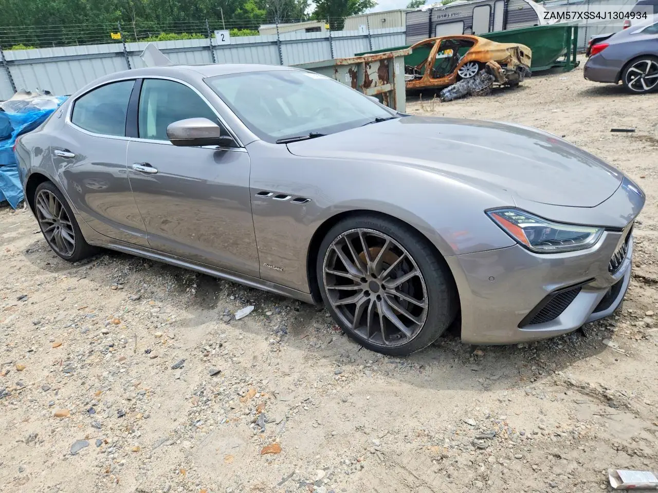 2018 Maserati Ghibli Sport VIN: ZAM57XSS4J1304934 Lot: 57940696