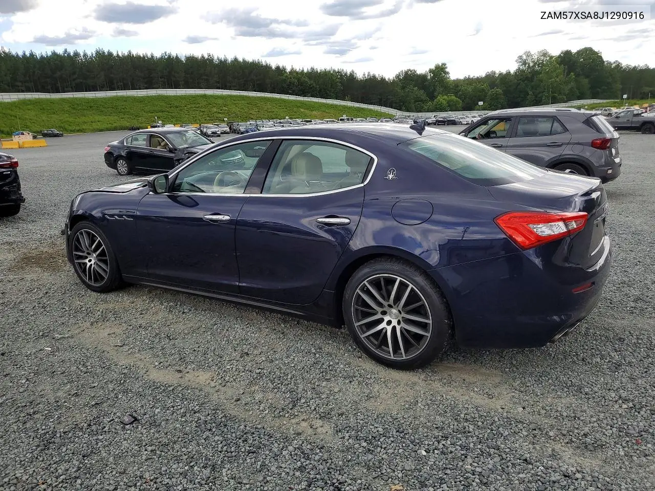 2018 Maserati Ghibli VIN: ZAM57XSA8J1290916 Lot: 58297046
