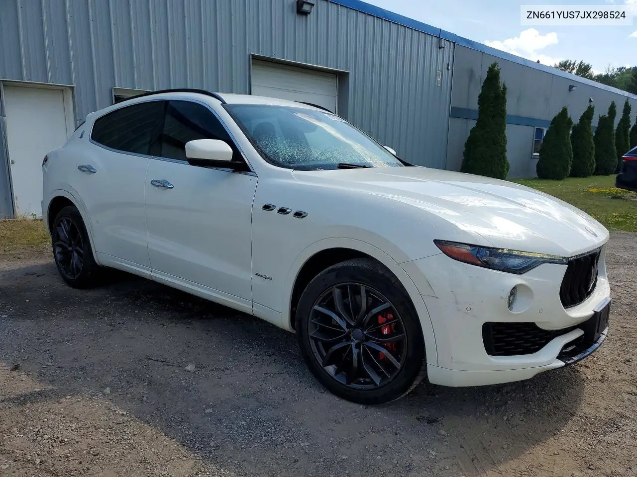 2018 Maserati Levante S Sport VIN: ZN661YUS7JX298524 Lot: 60231006