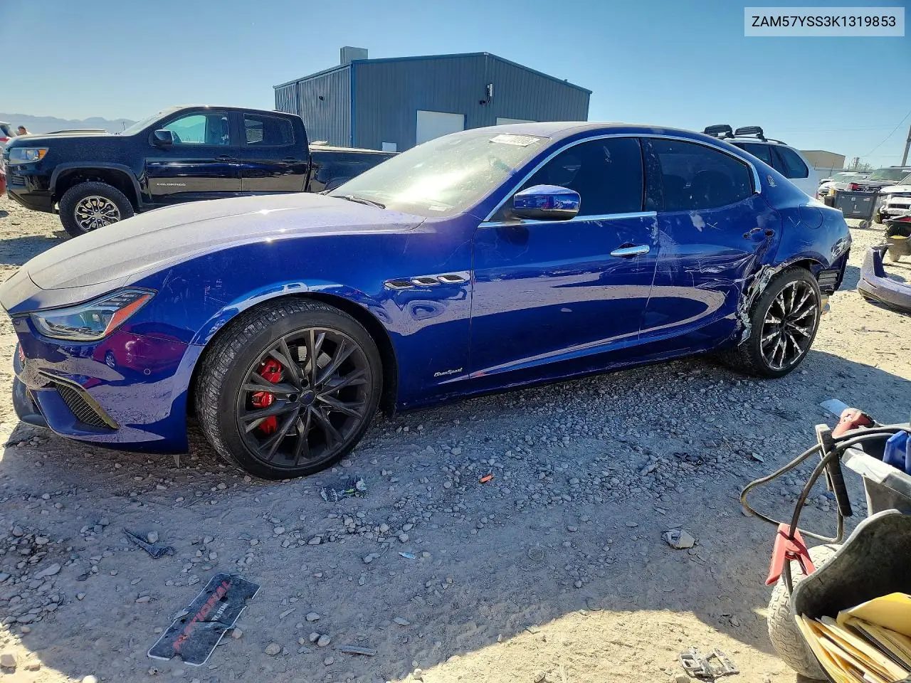 2019 Maserati Ghibli S VIN: ZAM57YSS3K1319853 Lot: 53278996