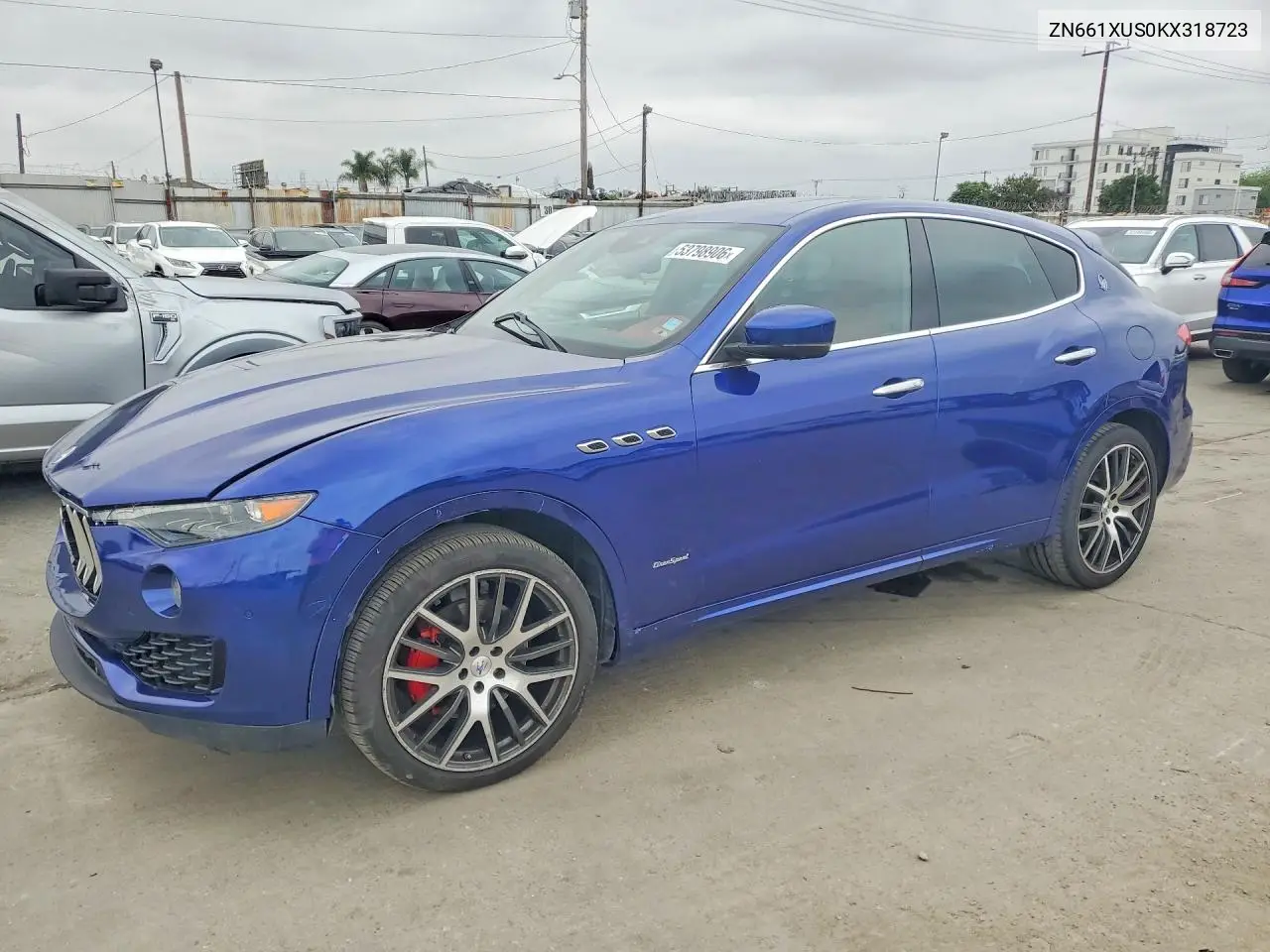2019 Maserati Levante Sport VIN: ZN661XUS0KX318723 Lot: 53798906