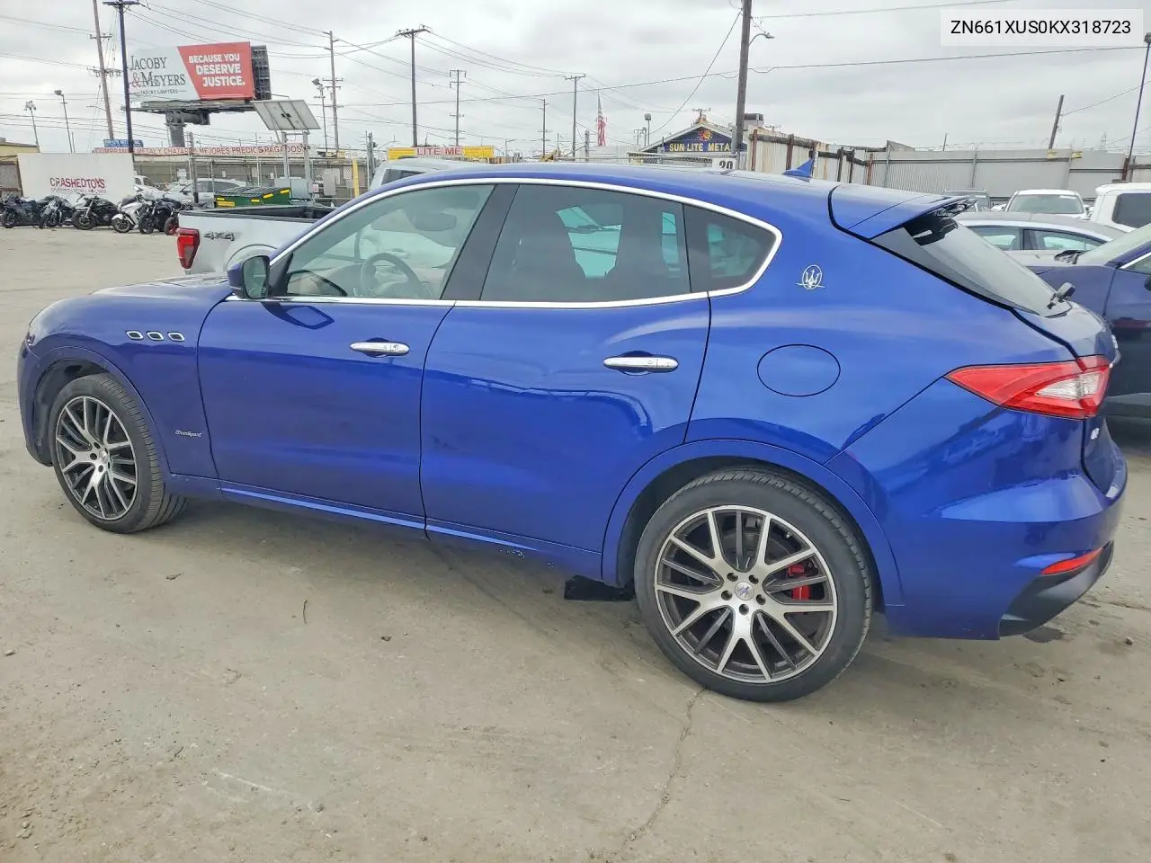 2019 Maserati Levante Sport VIN: ZN661XUS0KX318723 Lot: 53798906