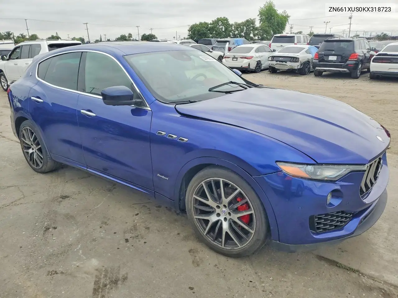 2019 Maserati Levante Sport VIN: ZN661XUS0KX318723 Lot: 53798906