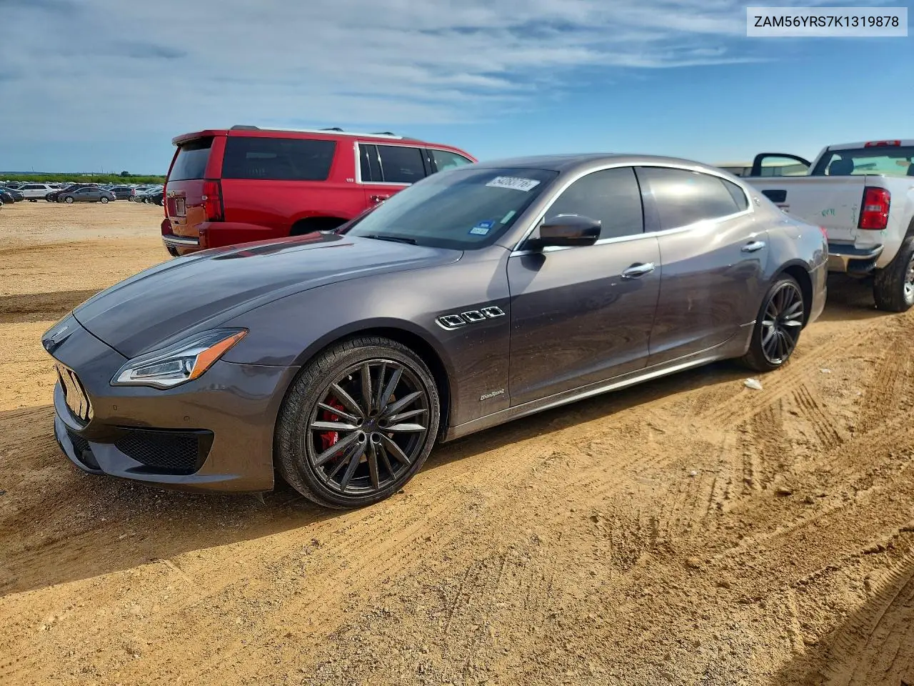 2019 Maserati Quattroporte S VIN: ZAM56YRS7K1319878 Lot: 54283716