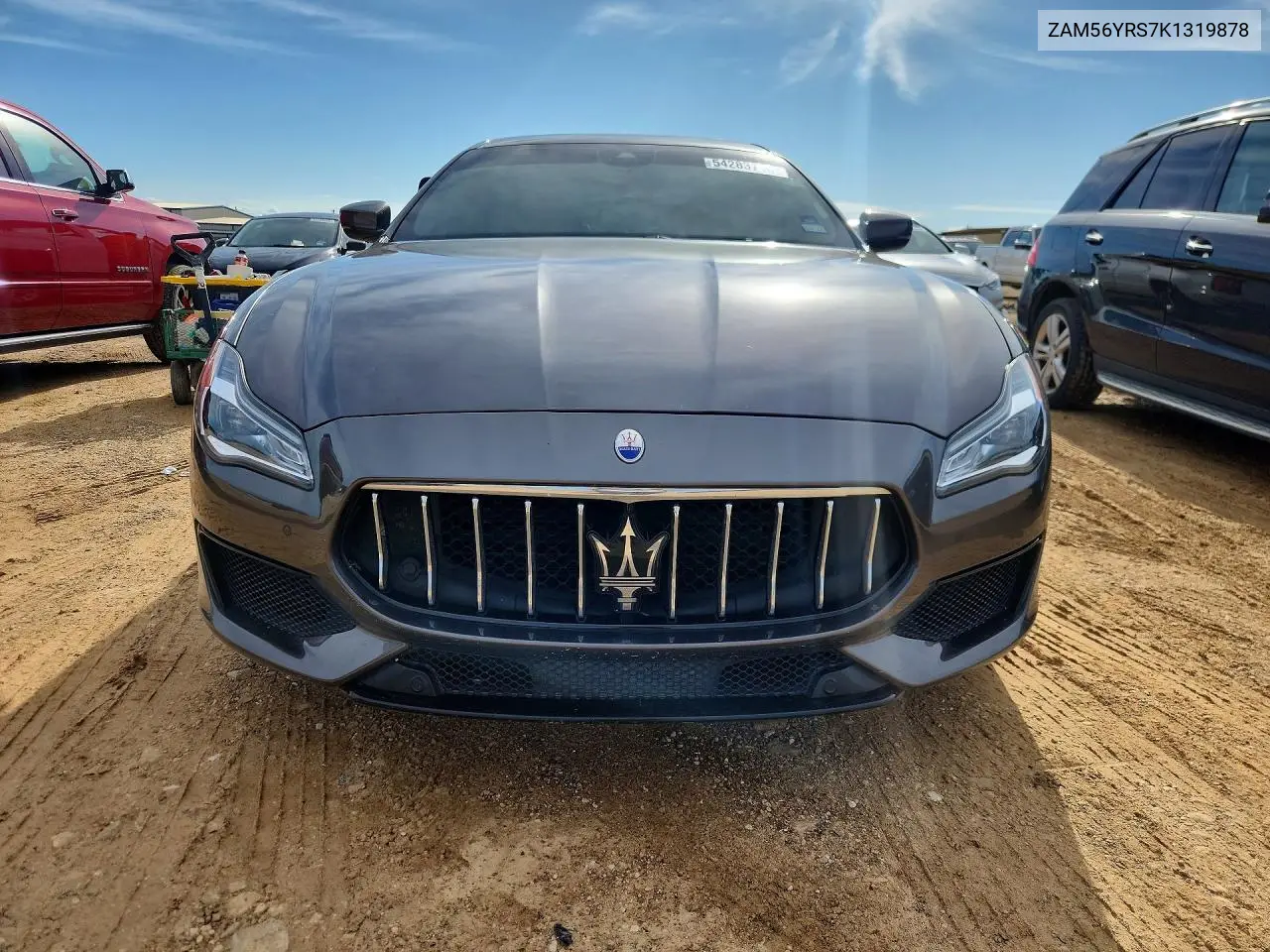 2019 Maserati Quattroporte S VIN: ZAM56YRS7K1319878 Lot: 54283716