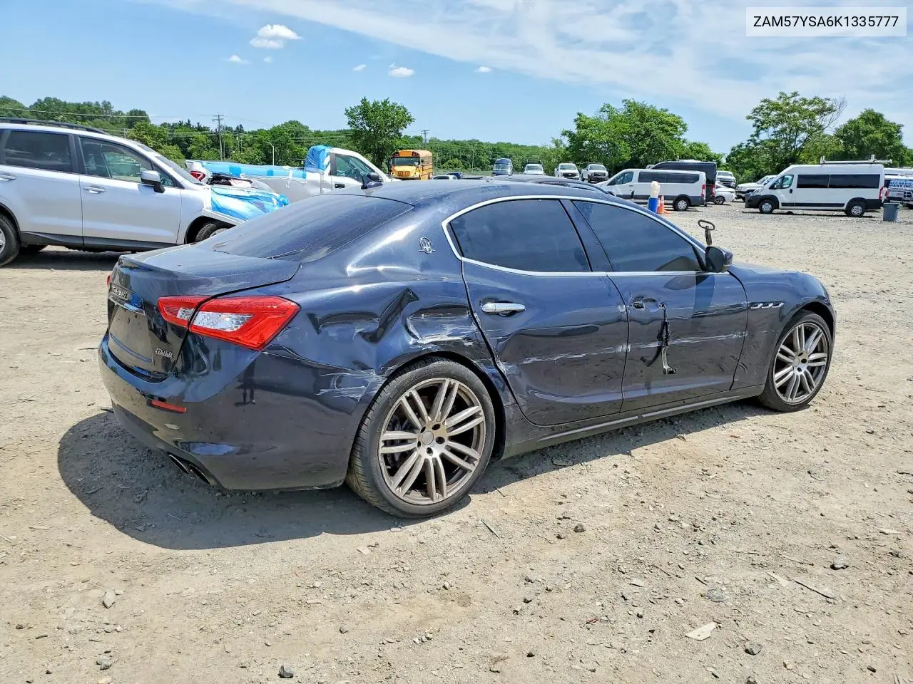 2019 Maserati Ghibli S VIN: ZAM57YSA6K1335777 Lot: 54962896