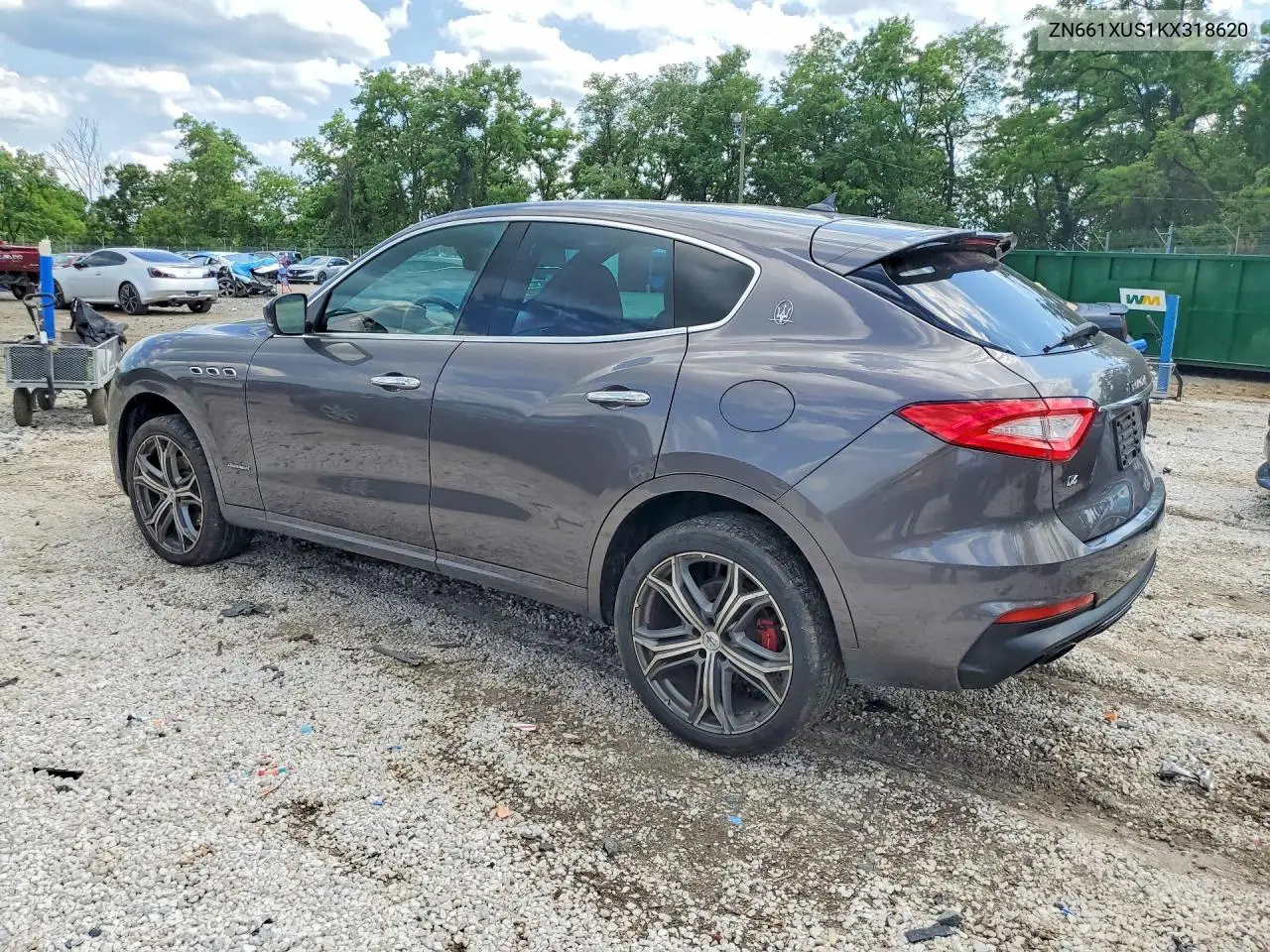 2019 Maserati Levante Sport VIN: ZN661XUS1KX318620 Lot: 57161566