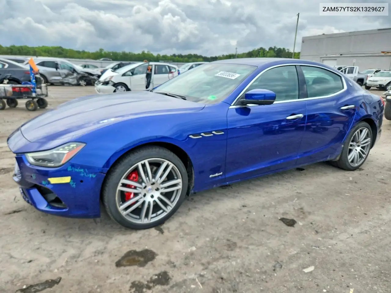 2019 Maserati Ghibli S VIN: ZAM57YTS2K1329627 Lot: 58033656