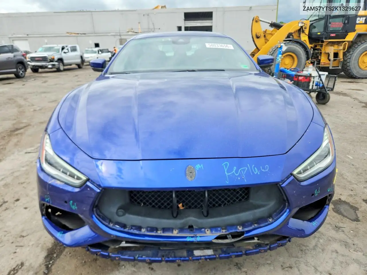 2019 Maserati Ghibli S VIN: ZAM57YTS2K1329627 Lot: 58033656