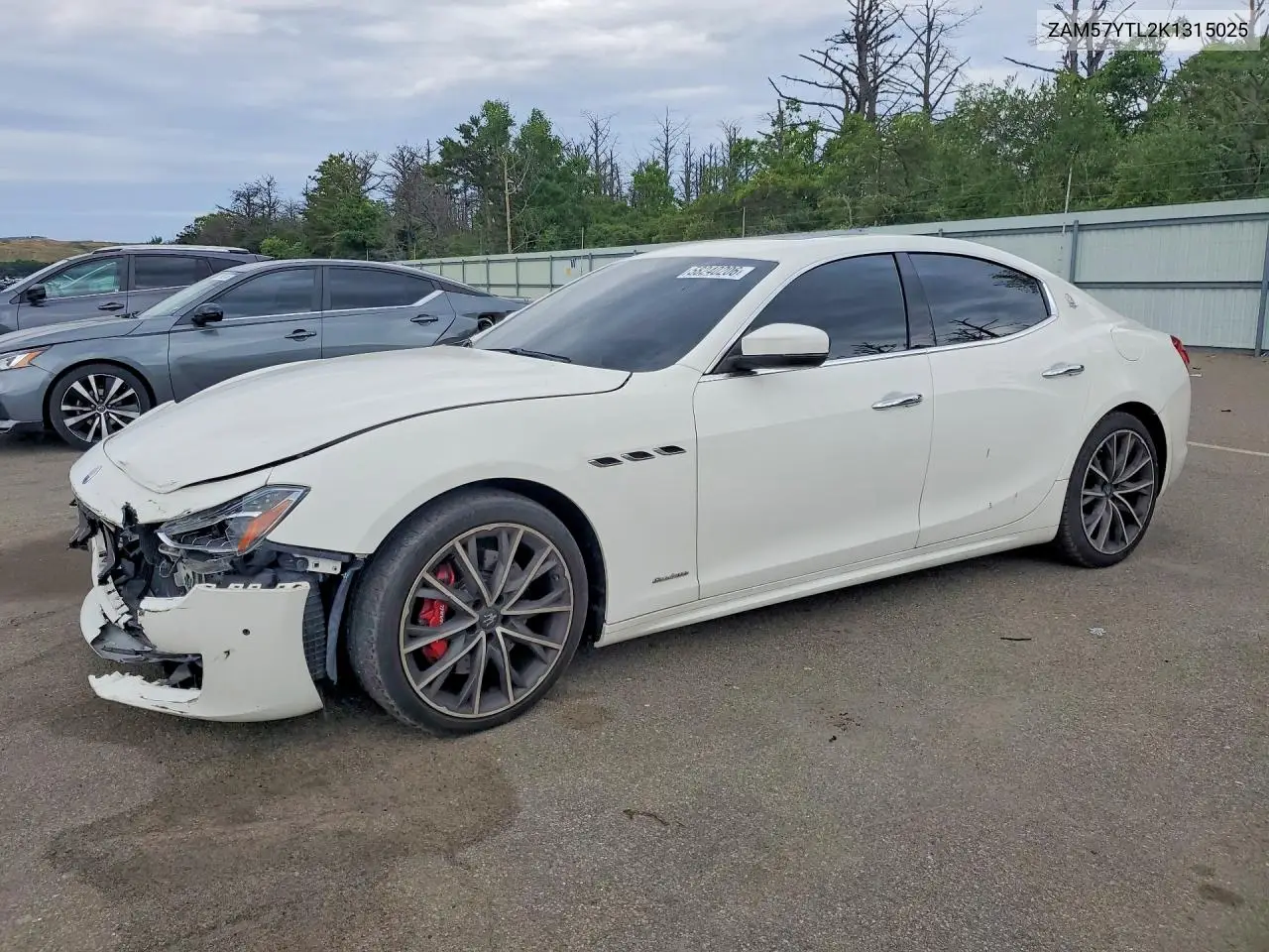 2019 Maserati Ghibli S VIN: ZAM57YTL2K1315025 Lot: 58240206