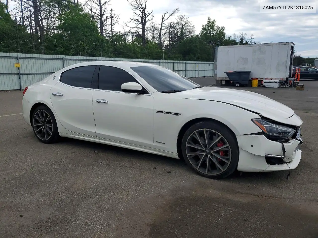 2019 Maserati Ghibli S VIN: ZAM57YTL2K1315025 Lot: 58240206