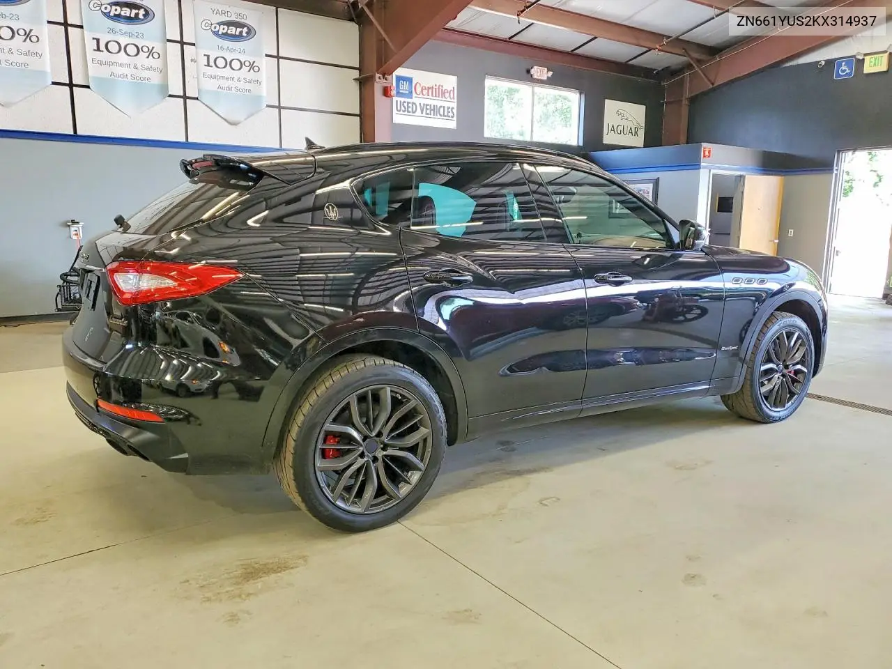 2019 Maserati Levante S Sport VIN: ZN661YUS2KX314937 Lot: 59794216