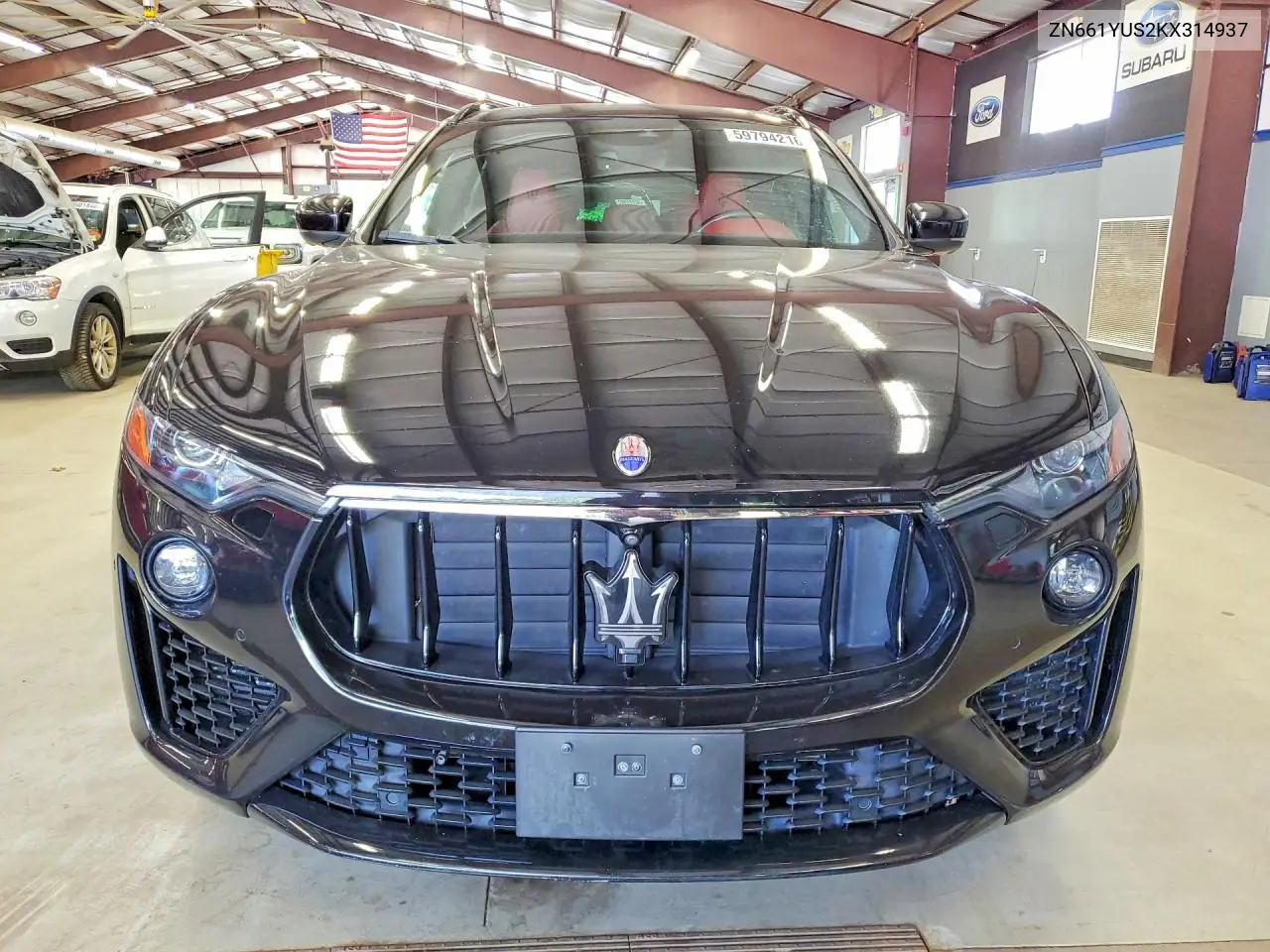 2019 Maserati Levante S Sport VIN: ZN661YUS2KX314937 Lot: 59794216