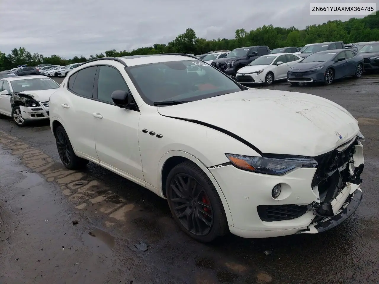 2021 Maserati Levante S VIN: ZN661YUAXMX364785 Lot: 57525936