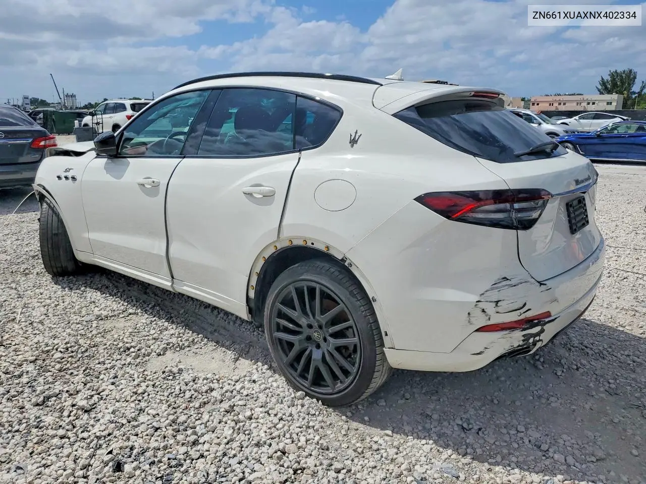 2022 Maserati Levante Base VIN: ZN661XUAXNX402334 Lot: 50344896