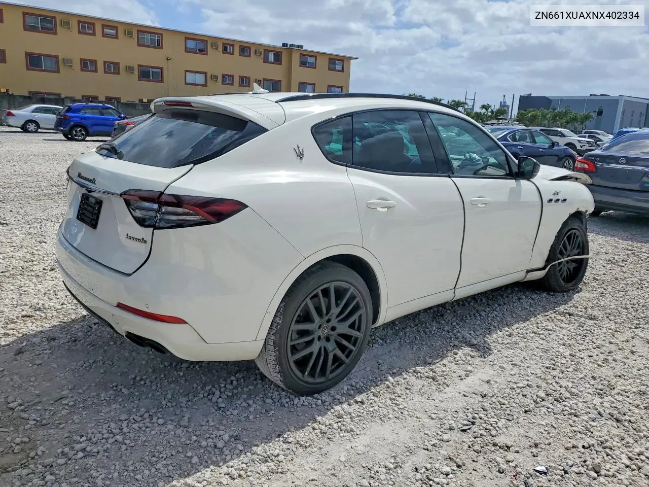 2022 Maserati Levante Base VIN: ZN661XUAXNX402334 Lot: 50344896