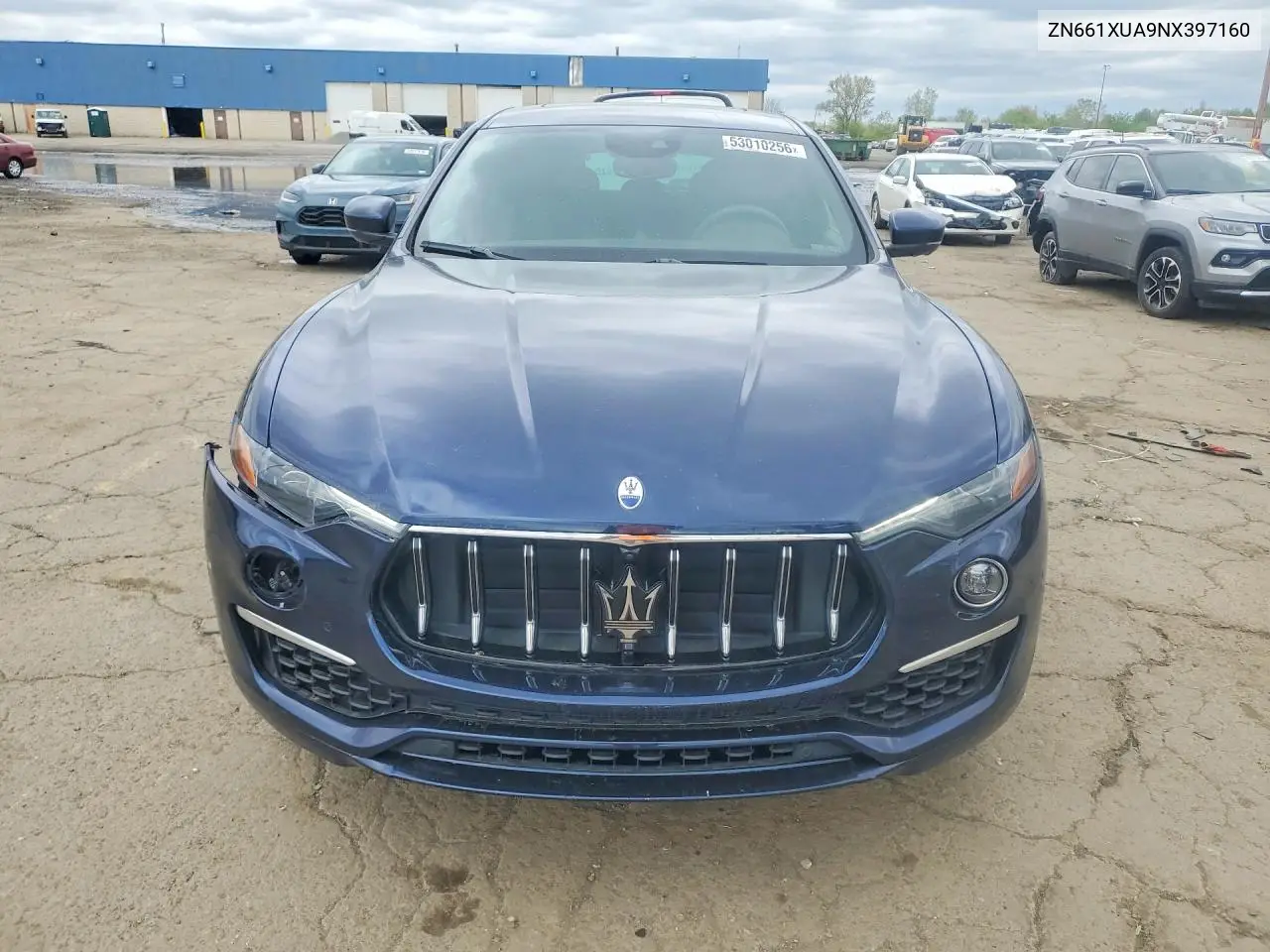 2022 Maserati Levante Base VIN: ZN661XUA9NX397160 Lot: 53010256
