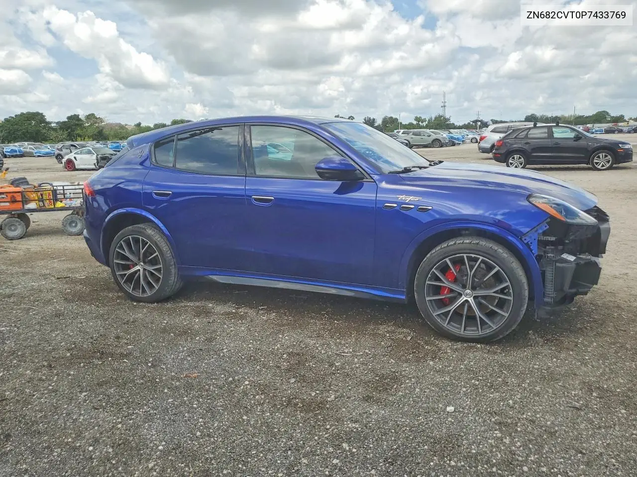 2023 Maserati Grecale Trofeo VIN: ZN682CVT0P7433769 Lot: 52178486