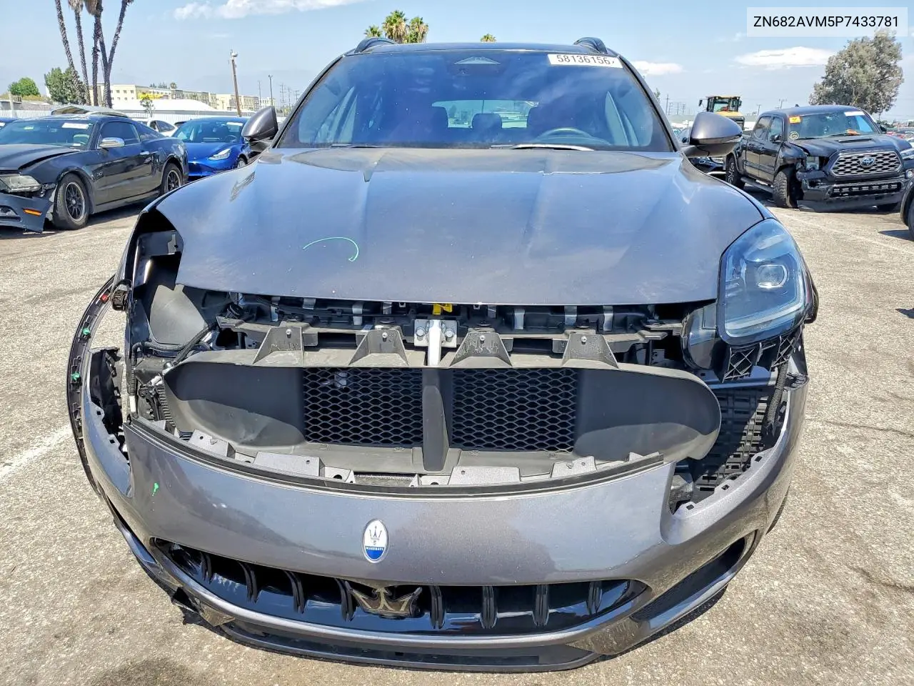 2023 Maserati Grecale Modena VIN: ZN682AVM5P7433781 Lot: 58136156