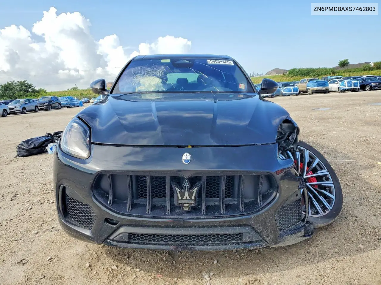 2025 Maserati Grecale VIN: ZN6PMDBAXS7462803 Lot: 58634666