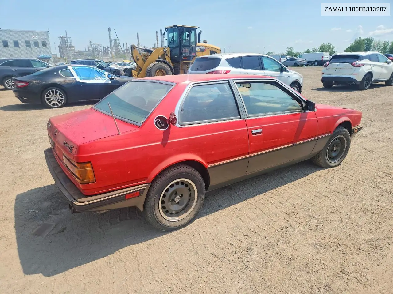1985 Maserati Biturbo VIN: ZAMAL1106FB313207 Lot: 60030076