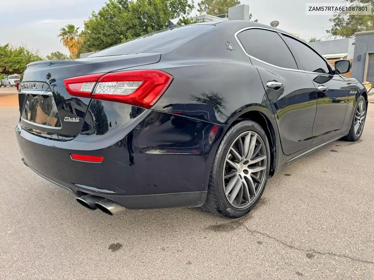 2014 Maserati Ghibli S VIN: ZAM57RTA6E1087801 Lot: 51924056