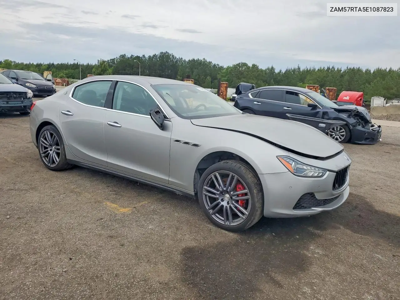 2014 Maserati Ghibli S VIN: ZAM57RTA5E1087823 Lot: 52389276
