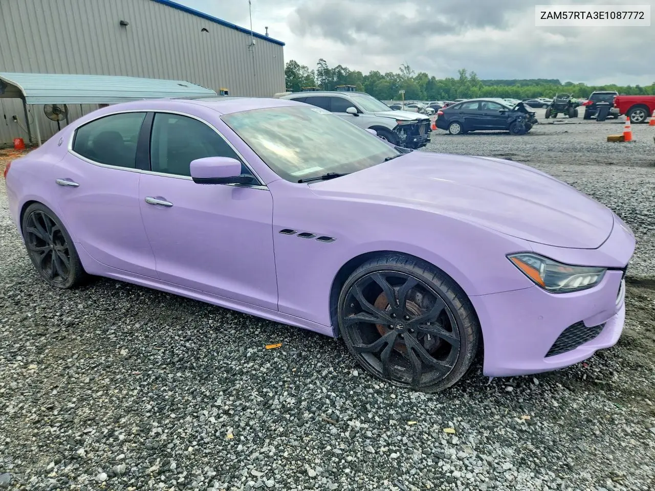 2014 Maserati Ghibli S VIN: ZAM57RTA3E1087772 Lot: 54986376
